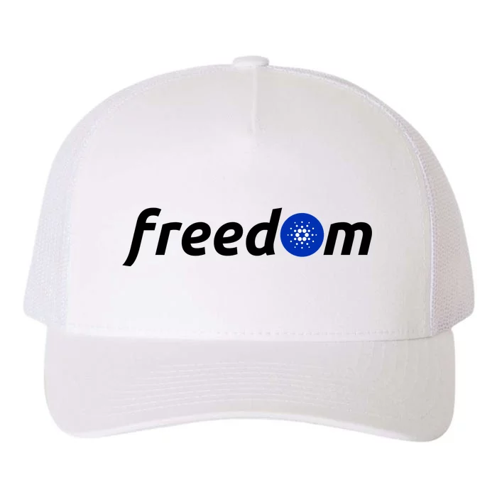 Cardano Freedom Cryptocurrency Yupoong Adult 5-Panel Trucker Hat