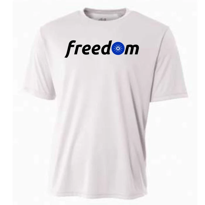 Cardano Freedom Cryptocurrency Cooling Performance Crew T-Shirt