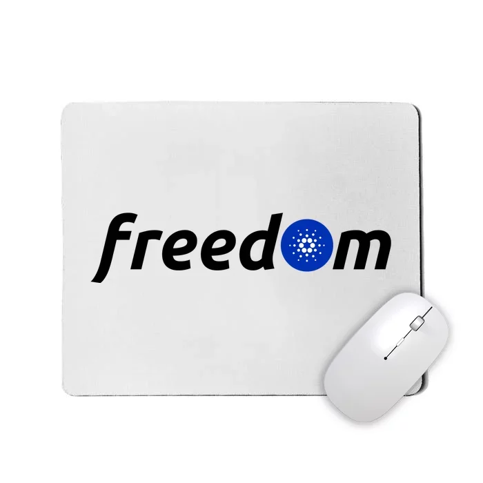 Cardano Freedom Cryptocurrency Mousepad