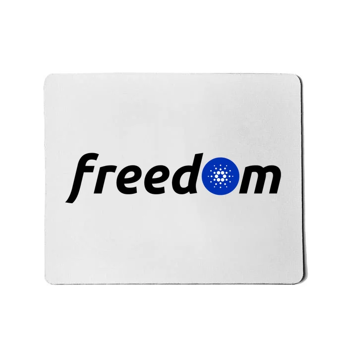 Cardano Freedom Cryptocurrency Mousepad