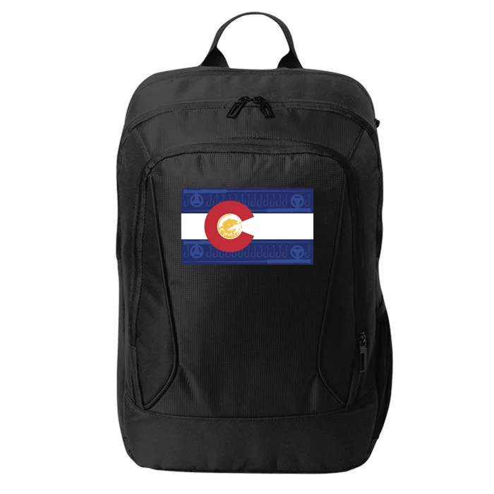 Colorado Flag City Backpack