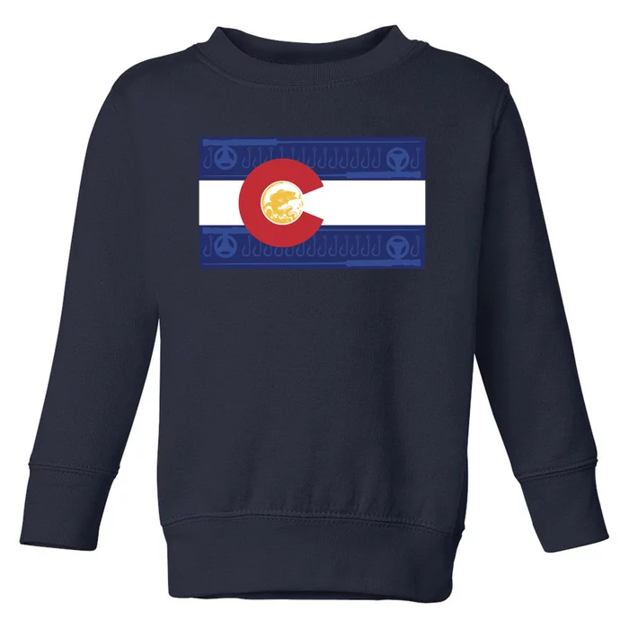 Colorado Flag Toddler Sweatshirt