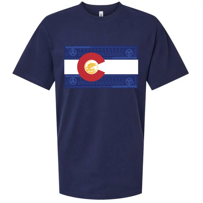 Colorado Flag Sueded Cloud Jersey T-Shirt