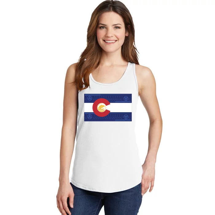 Colorado Flag Ladies Essential Tank