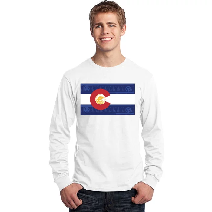 Colorado Flag Tall Long Sleeve T-Shirt