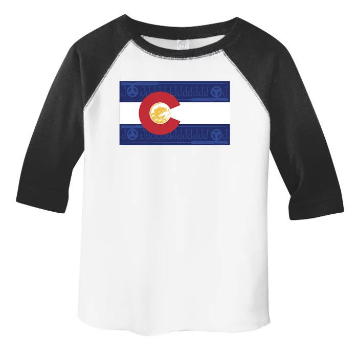 Colorado Flag Toddler Fine Jersey T-Shirt