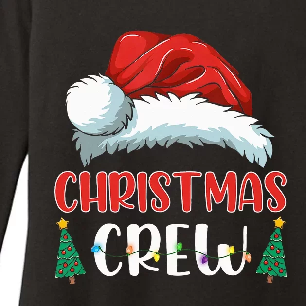 Cute Family Christmas Crew Matching Pajama Gift Lights Womens CVC Long Sleeve Shirt