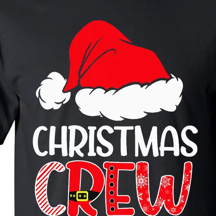 Cute Family Christmas Crew Matching Pajama Gift Lights Tall T-Shirt