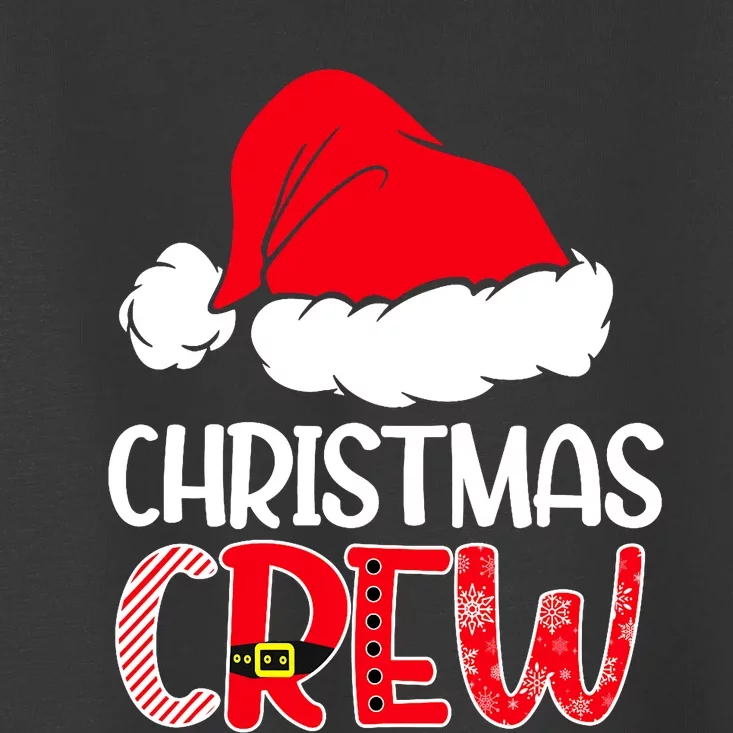 Cute Family Christmas Crew Matching Pajama Gift Lights Toddler T-Shirt