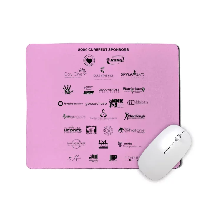 Curefest For Childhood Cancer 2024 Mousepad