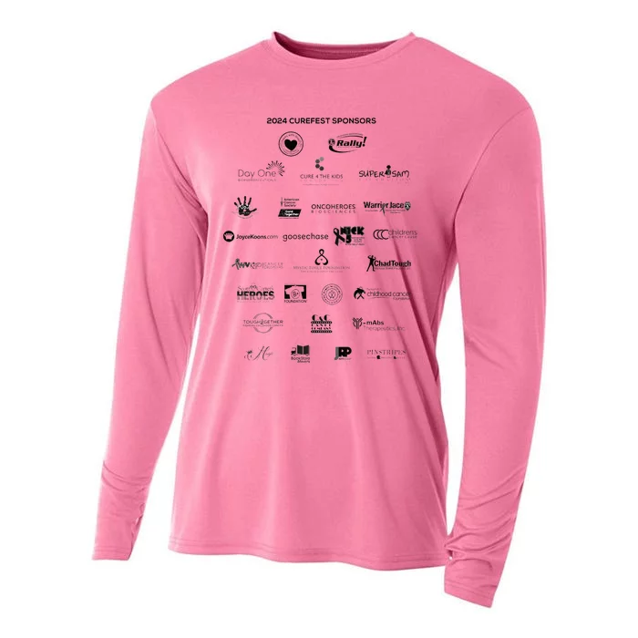 Curefest For Childhood Cancer 2024 Cooling Performance Long Sleeve Crew