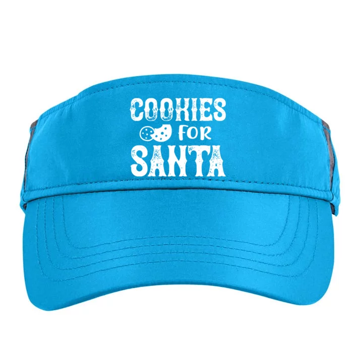 Christmas Funny Cookies For Santa Gift Adult Drive Performance Visor