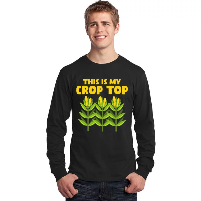 Crop Farming Corn Corn Cob Tall Long Sleeve T-Shirt