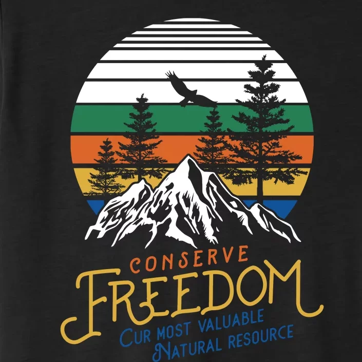 Conserve Freedom Cur Most Valuable Natural Resource ChromaSoft Performance T-Shirt