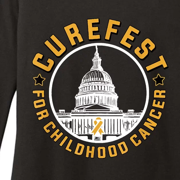 Curefest For Childhood Cancer 2024 Womens CVC Long Sleeve Shirt