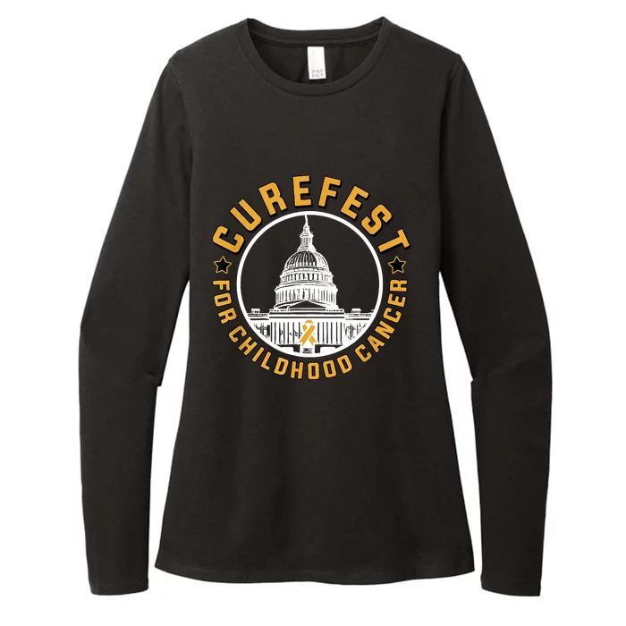 Curefest For Childhood Cancer 2024 Womens CVC Long Sleeve Shirt