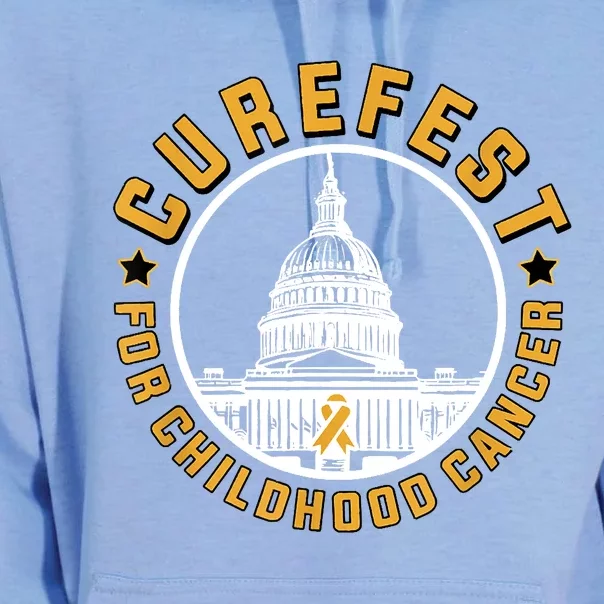 Curefest For Childhood Cancer 2024 Unisex Surf Hoodie