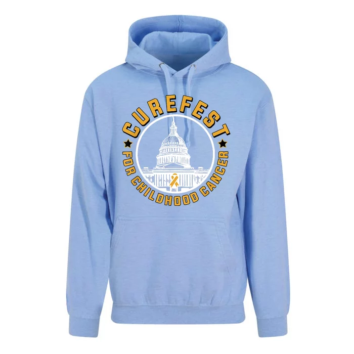 Curefest For Childhood Cancer 2024 Unisex Surf Hoodie