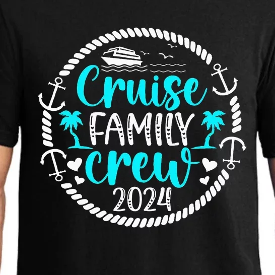 Cruise Family Crew 2024 Vacation Family Cruising 2024 Pajama Set