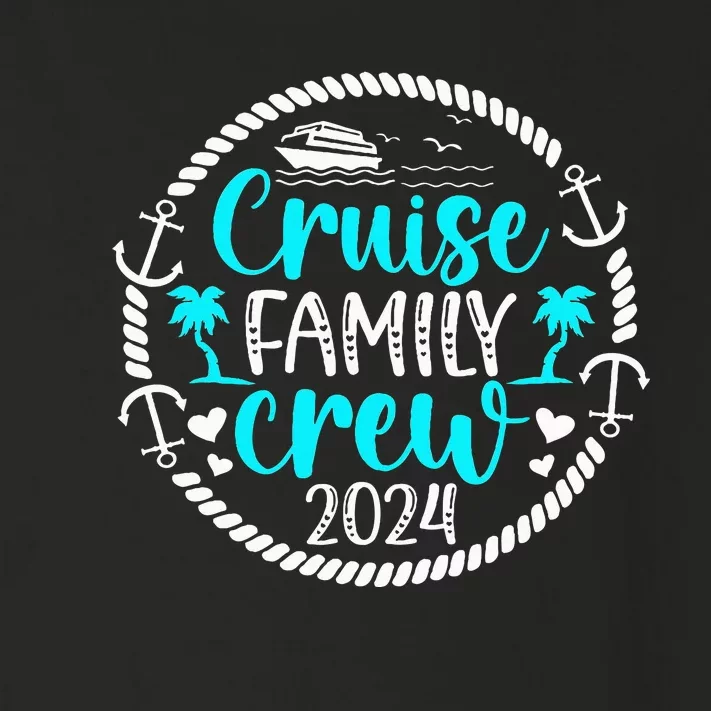 Cruise Family Crew 2024 Vacation Family Cruising 2024 Toddler Long Sleeve Shirt