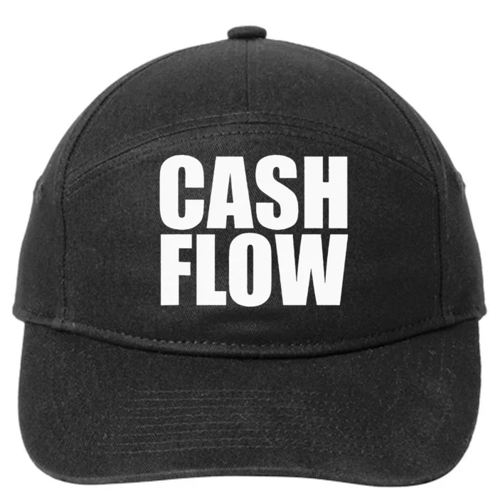 Cash Flow 7-Panel Snapback Hat