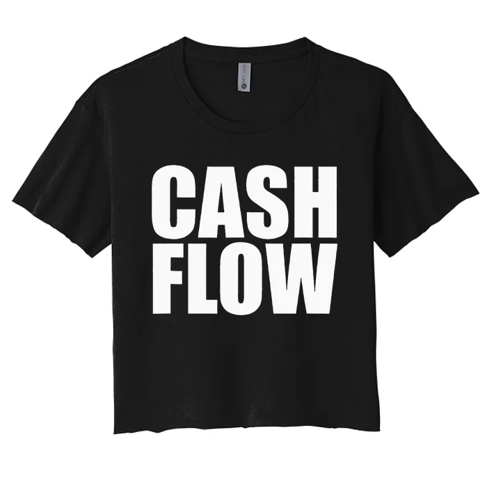 Cash Flow Women's Crop Top Tee