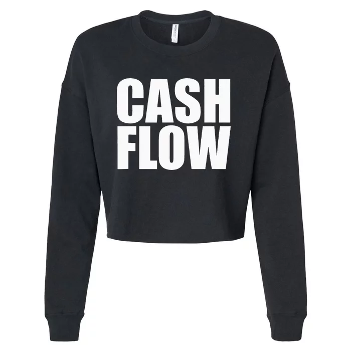 Cash Flow Cropped Pullover Crew