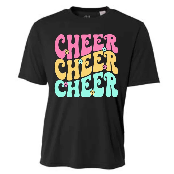 Cheerleading for Cheerleader Squad Cheer Practice Cooling Performance Crew T-Shirt