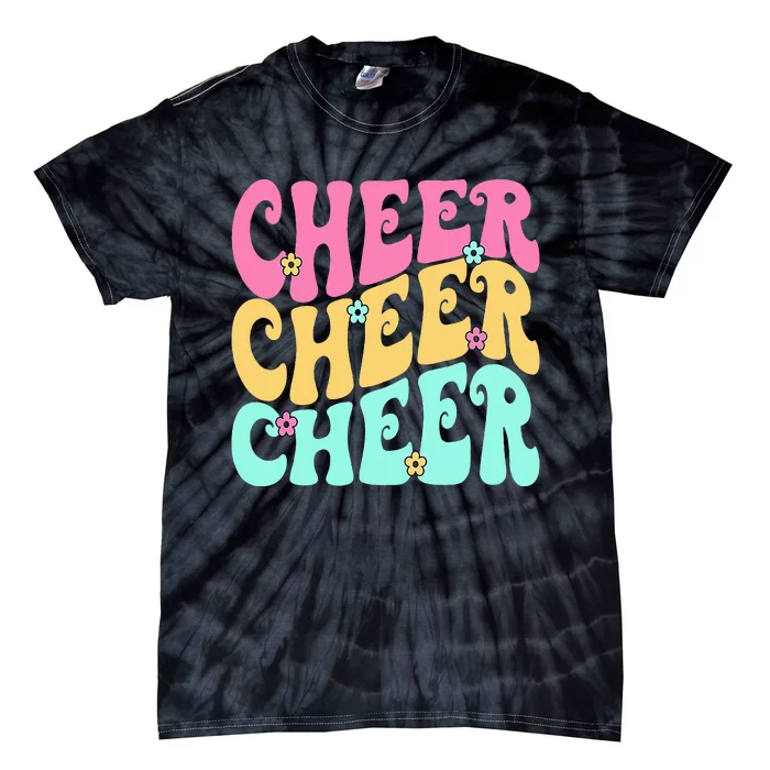 Cheerleading for Cheerleader Squad Cheer Practice Tie-Dye T-Shirt