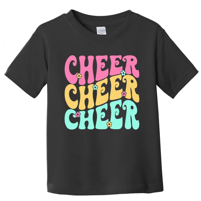 Cheerleading for Cheerleader Squad Cheer Practice Toddler T-Shirt