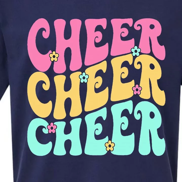 Cheerleading for Cheerleader Squad Cheer Practice Sueded Cloud Jersey T-Shirt