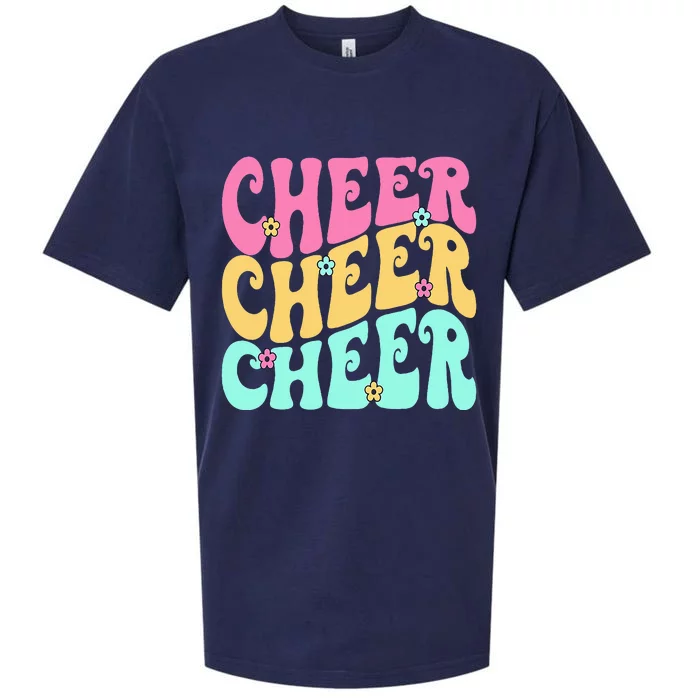 Cheerleading for Cheerleader Squad Cheer Practice Sueded Cloud Jersey T-Shirt