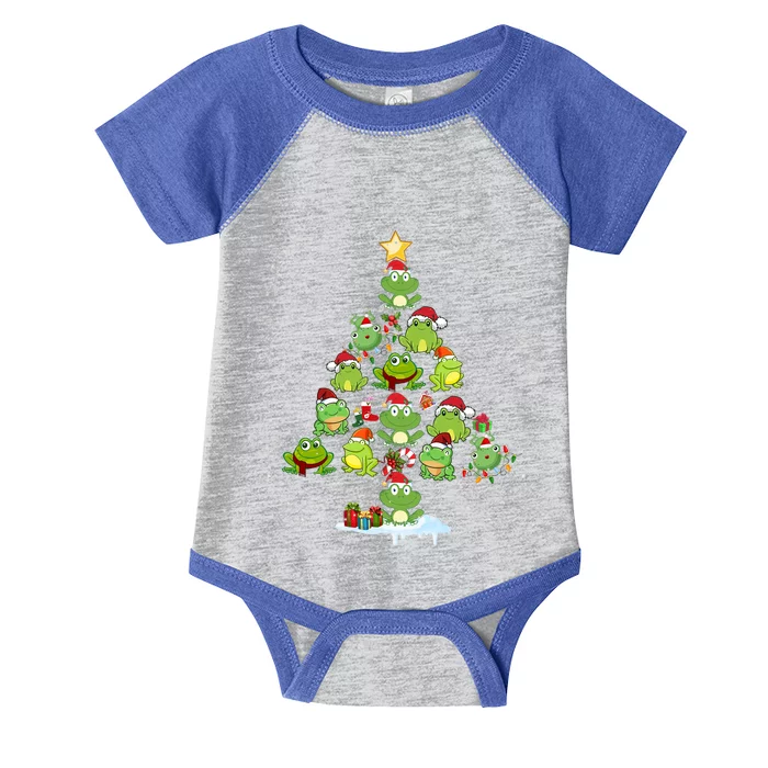 Cute Frog Christmas Tree Decor Xmas Tree Gift Infant Baby Jersey Bodysuit