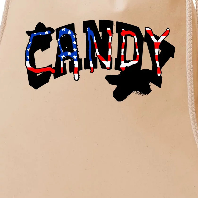 Candy Flipping Drawstring Bag