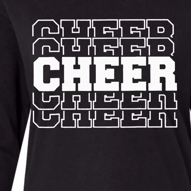 Cheerleading For Cheerleader Squad Womens Cotton Relaxed Long Sleeve T-Shirt