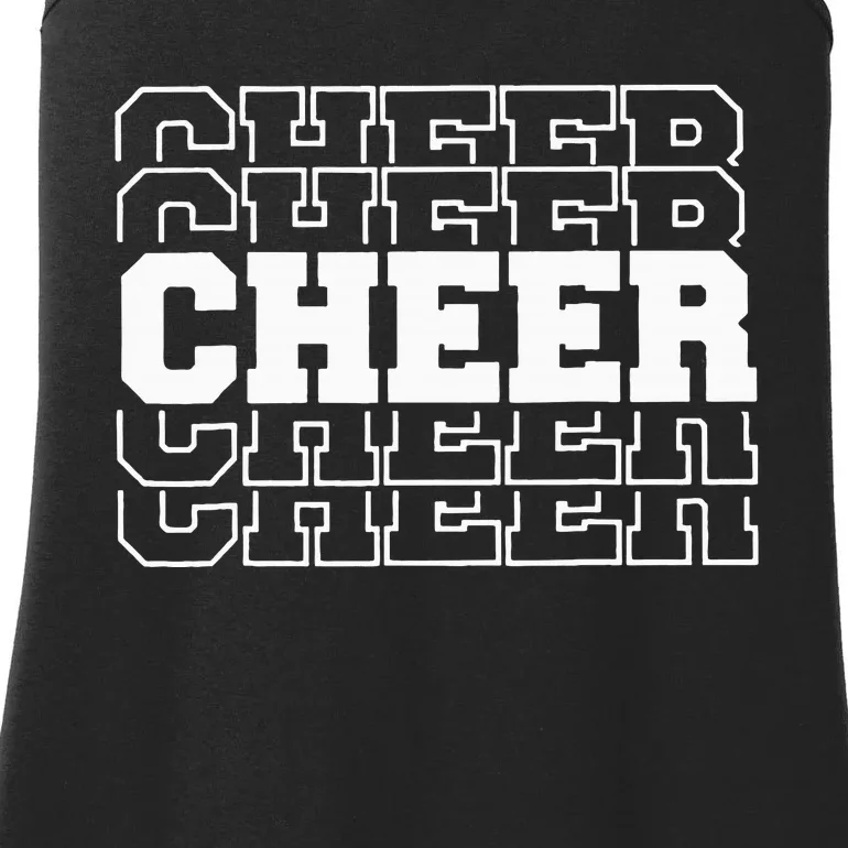 Cheerleading For Cheerleader Squad Ladies Essential Tank