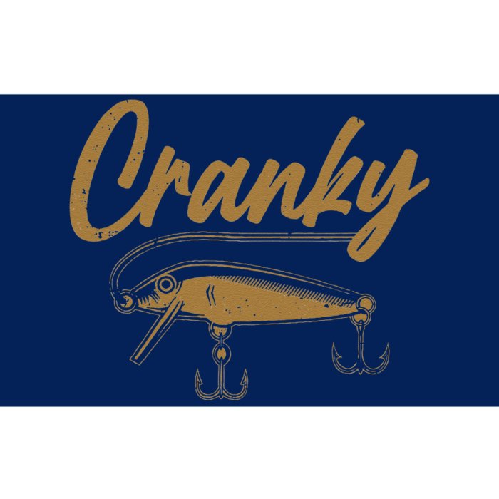 Cranky Fishing Bumper Sticker