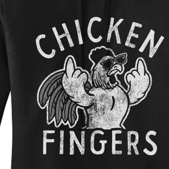 Chicken Fingers Women's Pullover Hoodie