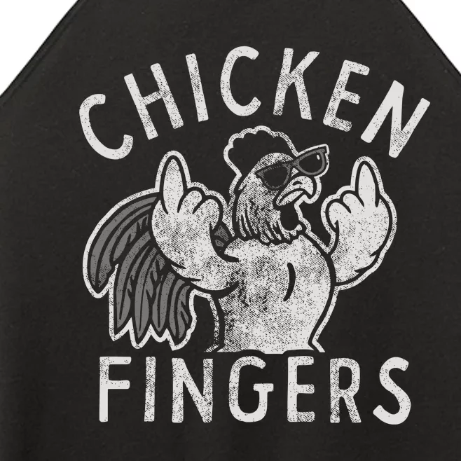 Chicken Fingers Women’s Perfect Tri Rocker Tank