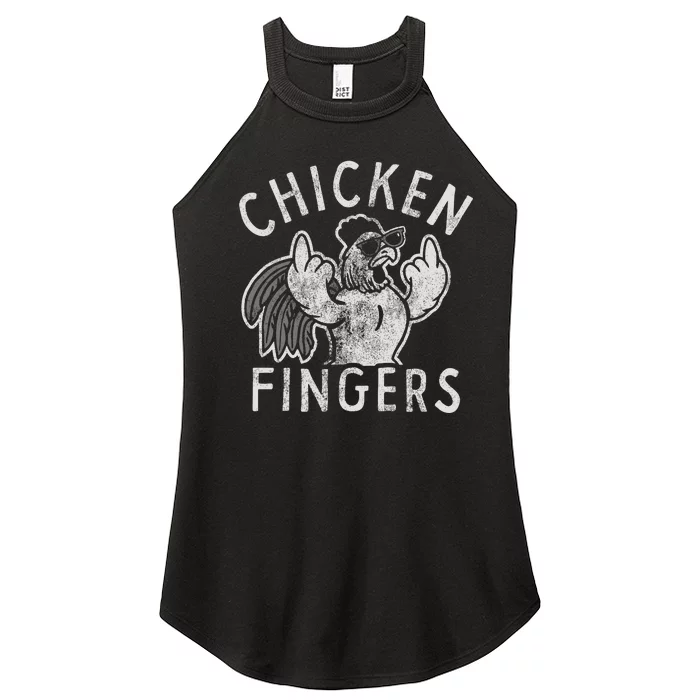 Chicken Fingers Women’s Perfect Tri Rocker Tank