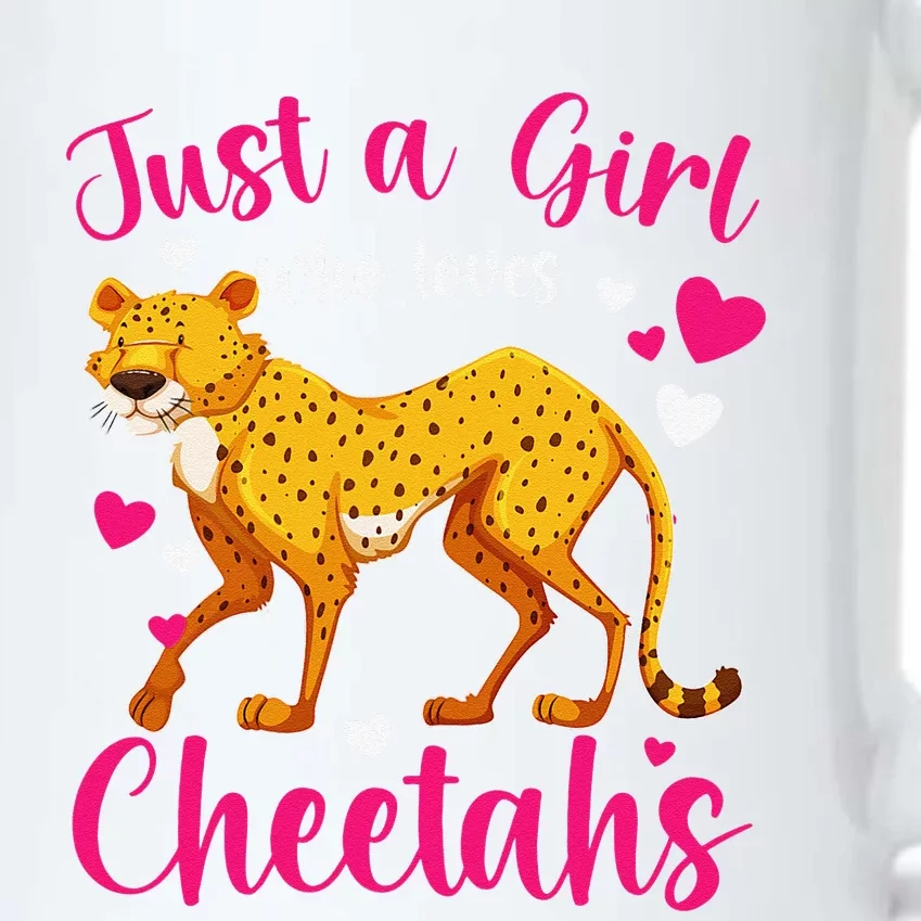 Cheetah Funny Cat Lover Just A Who Loves Cheetahs Black Color Changing Mug