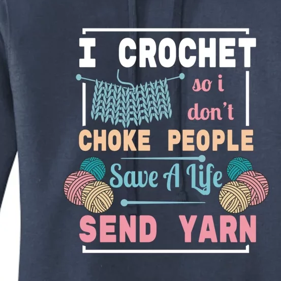 Crocheting For Crocheting Sewing Lover Cute Gift Women's Pullover Hoodie