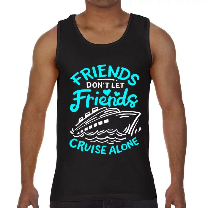 Cruise Friends Cruise Vacation Comfort Colors® Tank Top