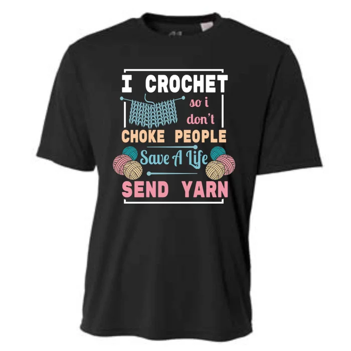 Crocheting For Crocheting Sewing Lover Gift Cooling Performance Crew T-Shirt