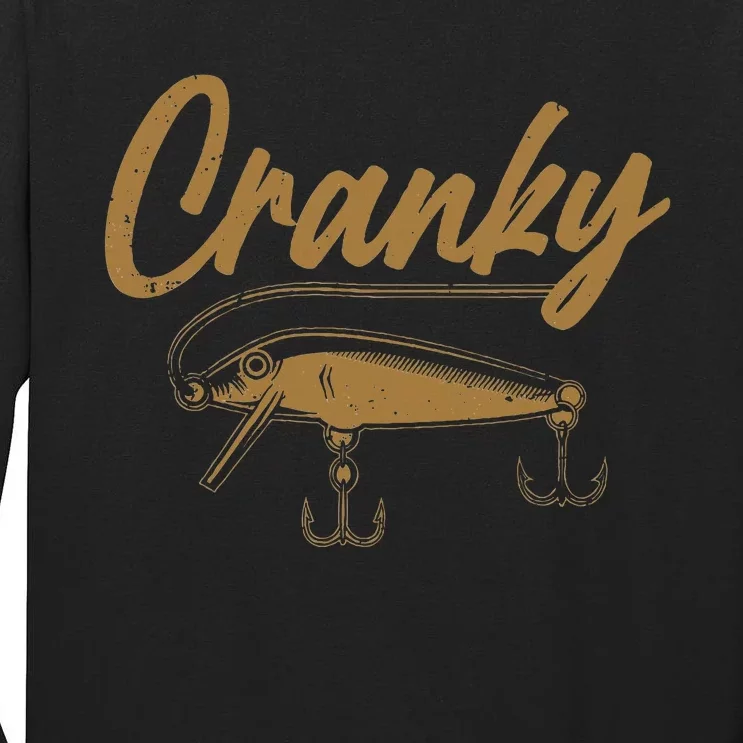 Cranky Fishing Tall Long Sleeve T-Shirt