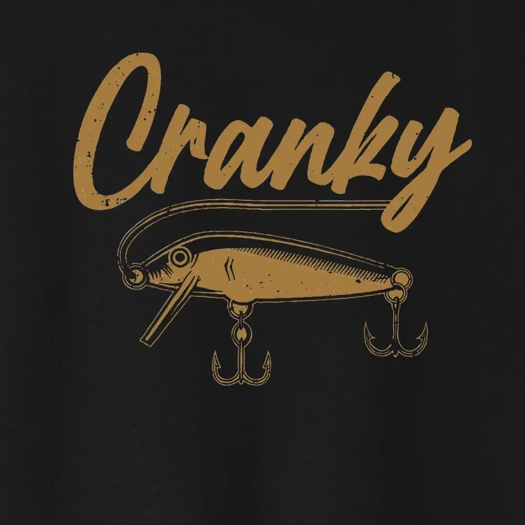 Cranky Fishing Women's Crop Top Tee