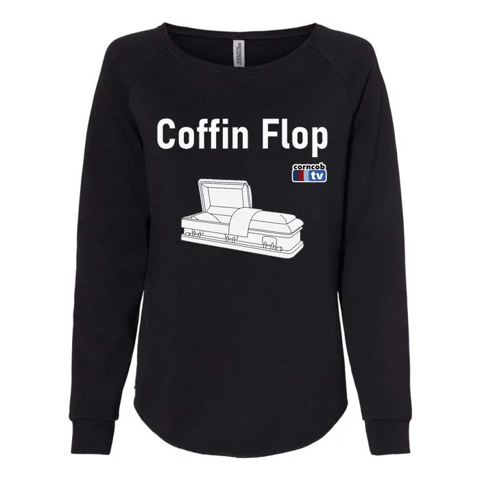 Coffin Flop Corncob Tv Womens California Wash Sweatshirt