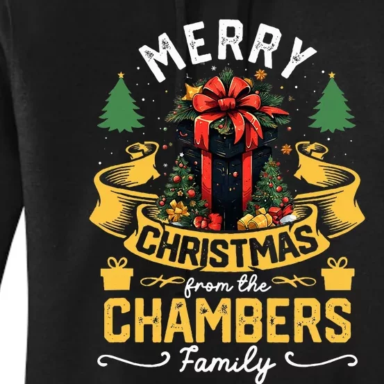 Chambers Family Christmas Costume Group Matching Xmas Party Women's Pullover Hoodie