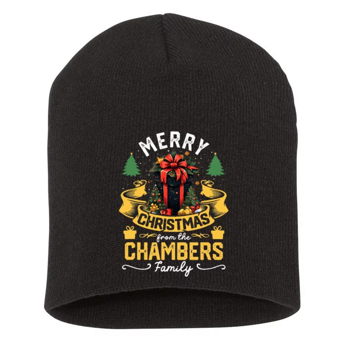 Chambers Family Christmas Costume Group Matching Xmas Party Short Acrylic Beanie