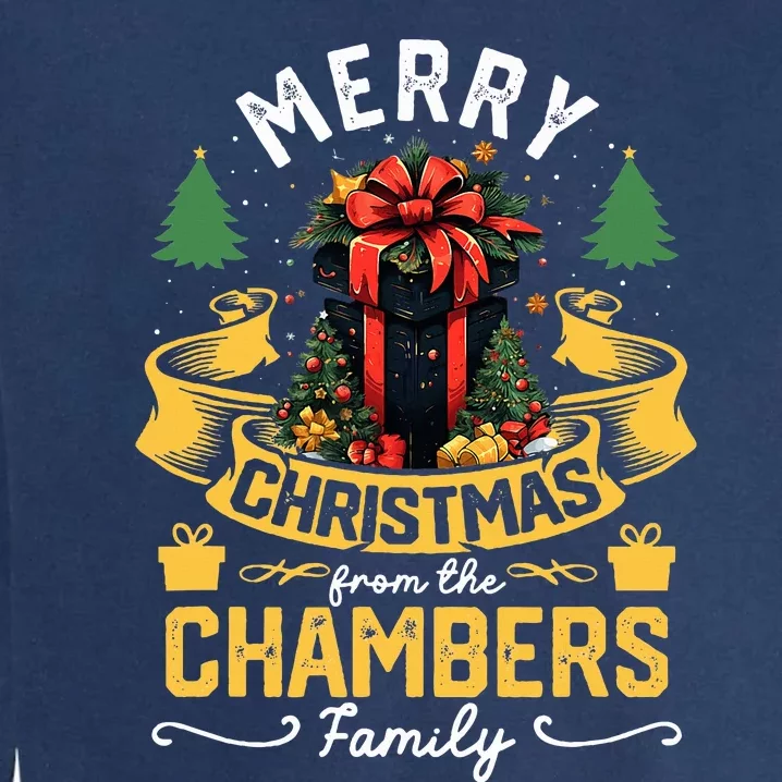 Chambers Family Christmas Costume Group Matching Xmas Party Garment-Dyed Sweatshirt